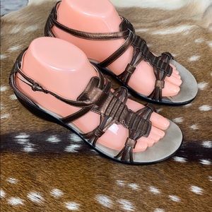 Privo by Clark’s Brown Metaliic Sandals Size 7 M
